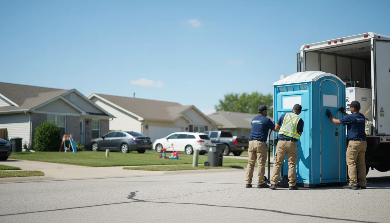 Standard Porta Potty Rentals in Sheridan, IL near me